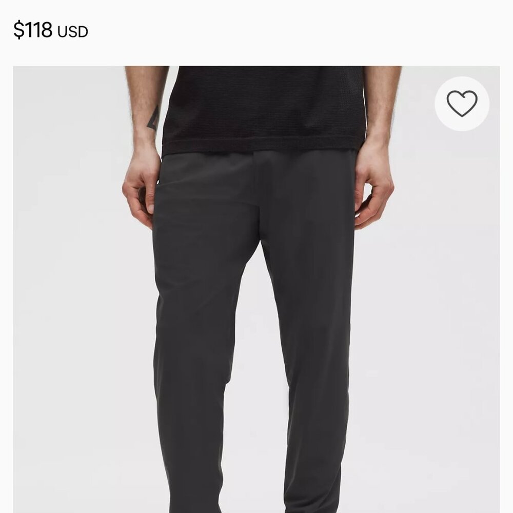 lululemon surge jogger NWT graphite grey XS